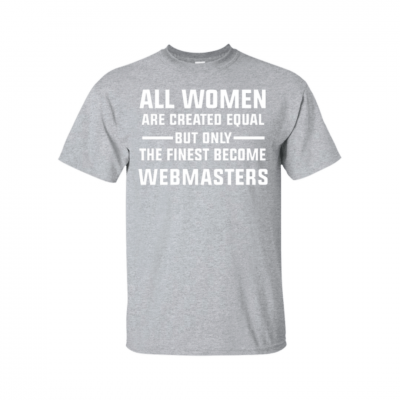 Gray Webmasters Shirt