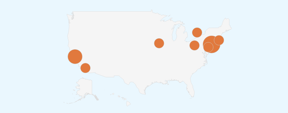 Google Analytics photo of the United States