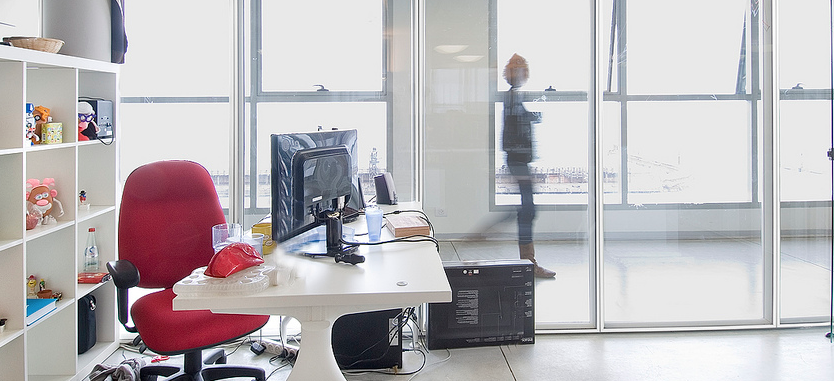 Woman Working In Office