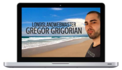Greg Grigorian On Laptop
