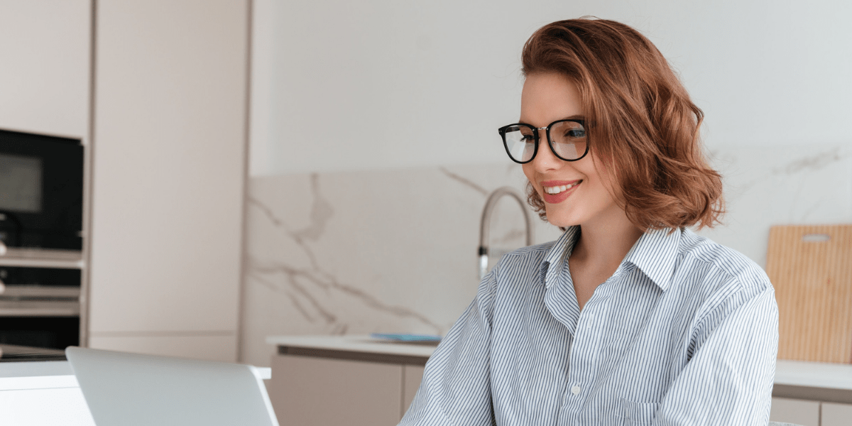 Woman On Laptop