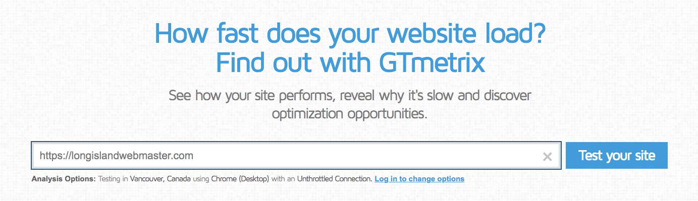 GTMetrix