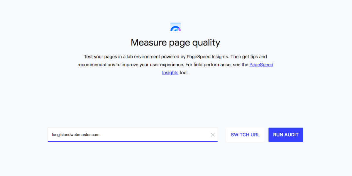 Measure Page Quality