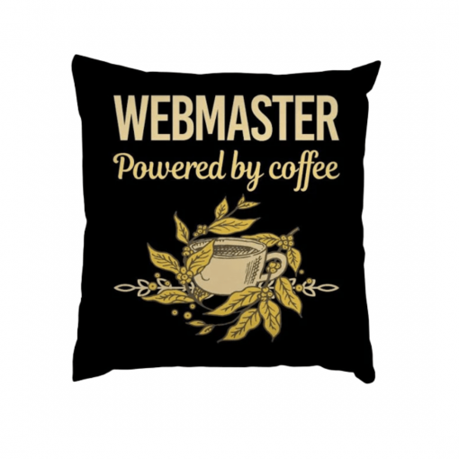 Webmaster Coffee Pillow